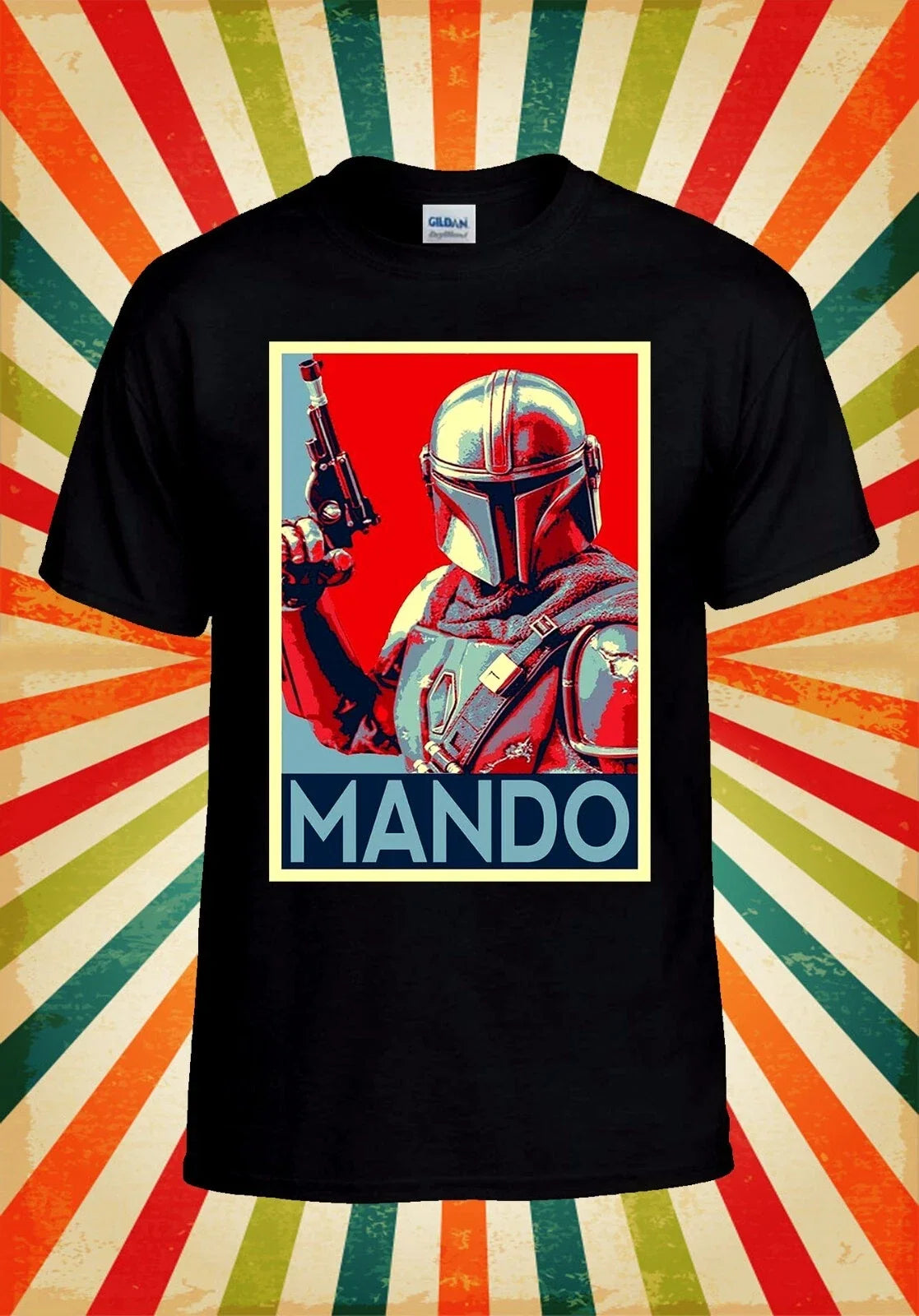 Mando T shirt Cool Fan Art 90s poster Men Women Unisex Baseball T Shirt Top 3072 Unisex