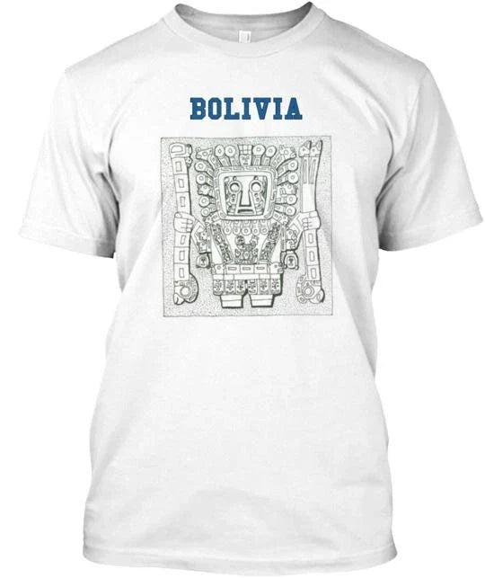 Visit Bolivia Made in the USA Size S to 5XL Unisex
