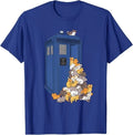 Tardis Funny Cats Vintage Retro Kitten Box Unisex