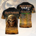 Maiden 2026 World Tour 3D Apparel Tshirt Unisex