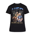 UFC Worldwide Men's Black Graphic Short Sleeve Crewneck s Tee: S-3XL Unisex