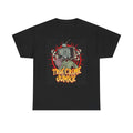 True Crime Junkie Graphic T Shirt Vintage Funny Retro Unisex Heavy Cotton Tee