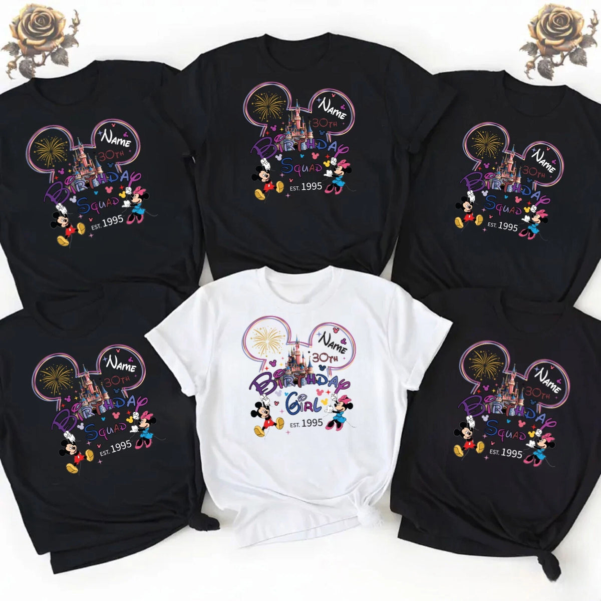 30th Birthday shirt, Bithday Squad, Custom birthday gift, WaltoBirthday