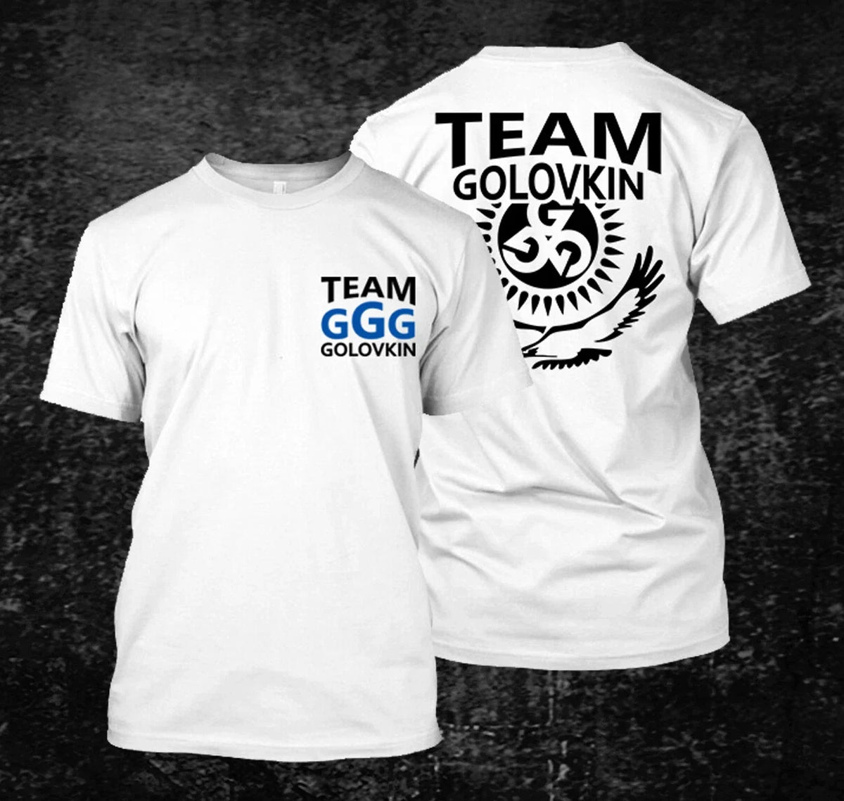GGG Gennady Golovkin Team boxing - Custom front and back tee Unisex