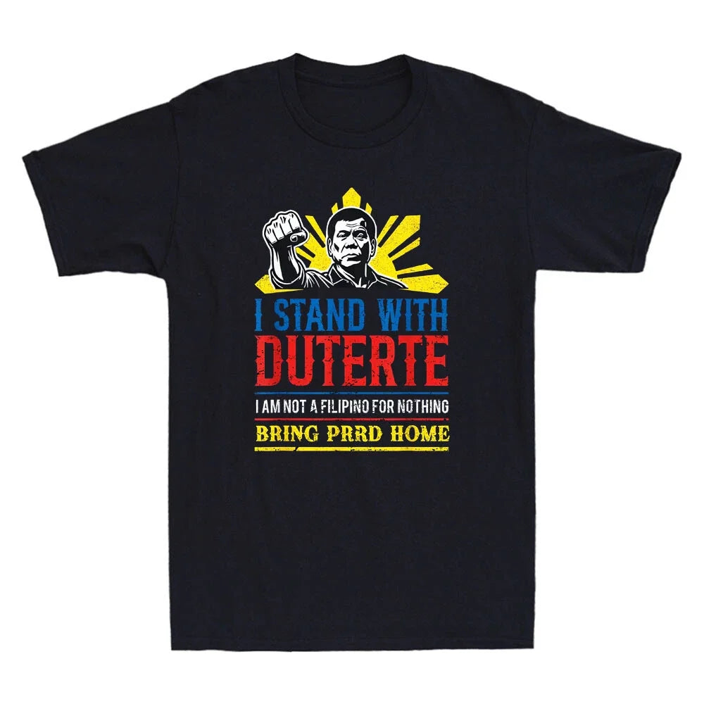 Support Duterte – Stand With Duterte Against ICC Charges Vintage Men's Unisex