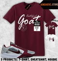 Shirt To Match KB 5 Protro Lower Merion Aces Sneaker Matching Tee Certified Goat Unisex