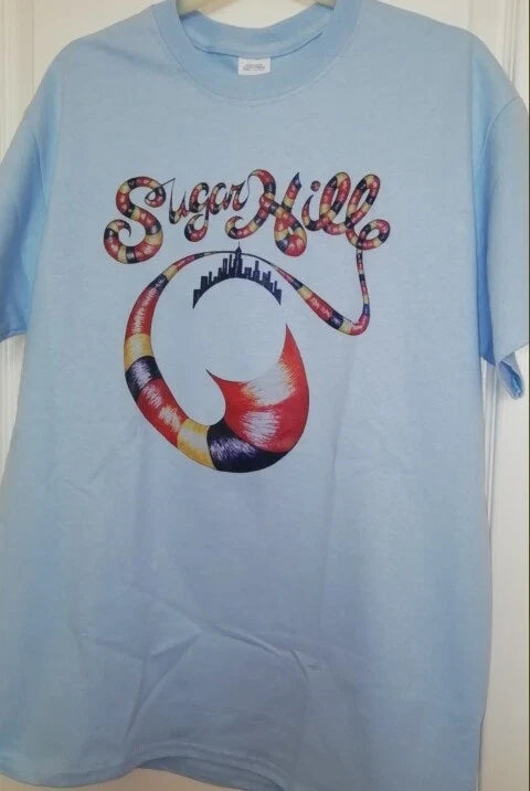 Sugar Hill Records T Shirt Retro NY Rap Hip Hop Music Gang Grandmaster Flash 373 Unisex
