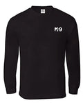 New Mens Printed "K-9" Police SWAT TEAM Funny Custom Black Blue White Unisex