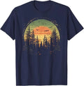 Retro Wilderness Bear Trees Reflection Outdoor Forest Unisex