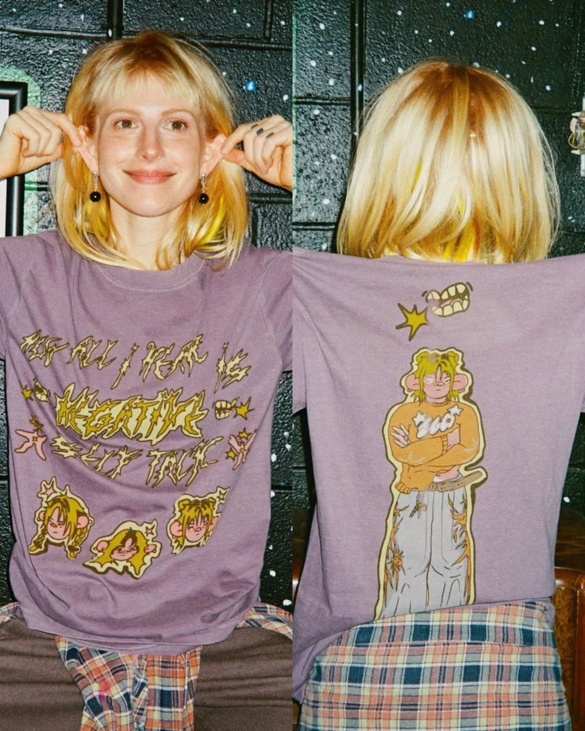 Hayley Williams Tour Merch Self Talk Tee Size S-5XL Unisex