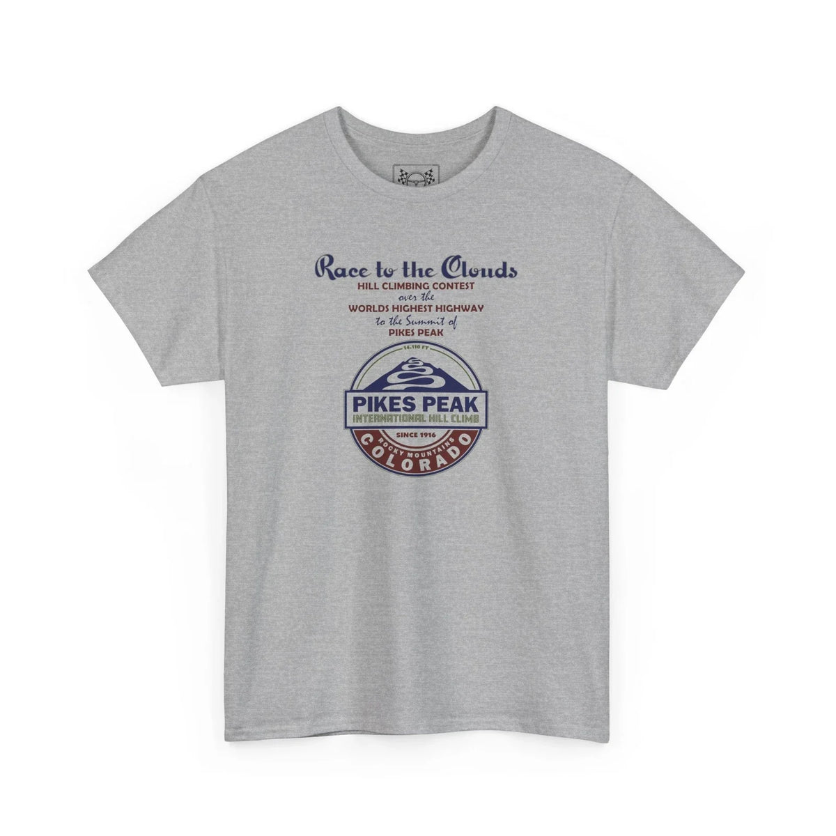 Colorado Springs Racing - Pikes Peak Retro Tee - Sports Car Fans Gift Unisex