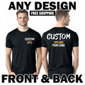 Bulk Lot of 100 Custom Printed s Front Back Print Gildan Unisex Unisex