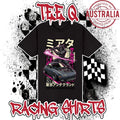 Mazda Miata MX5 Samurai Series JDM ~ Black Gildan Cotton Tee Unisex