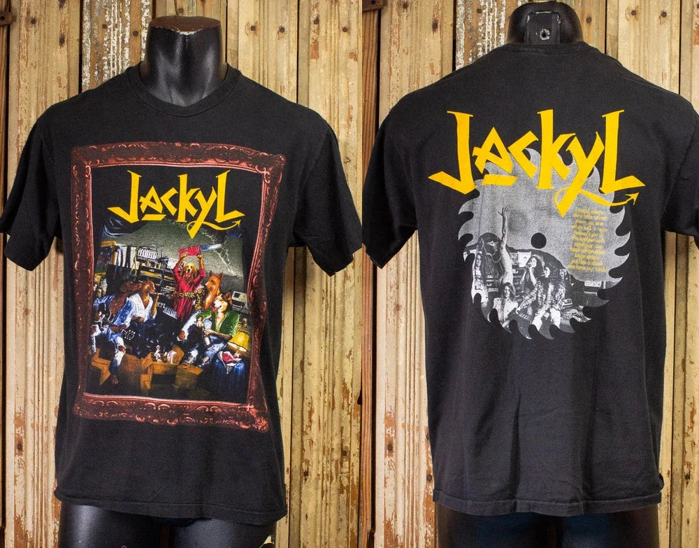Vintage Jackyl Concert T Shirt 1992 Black Unisex