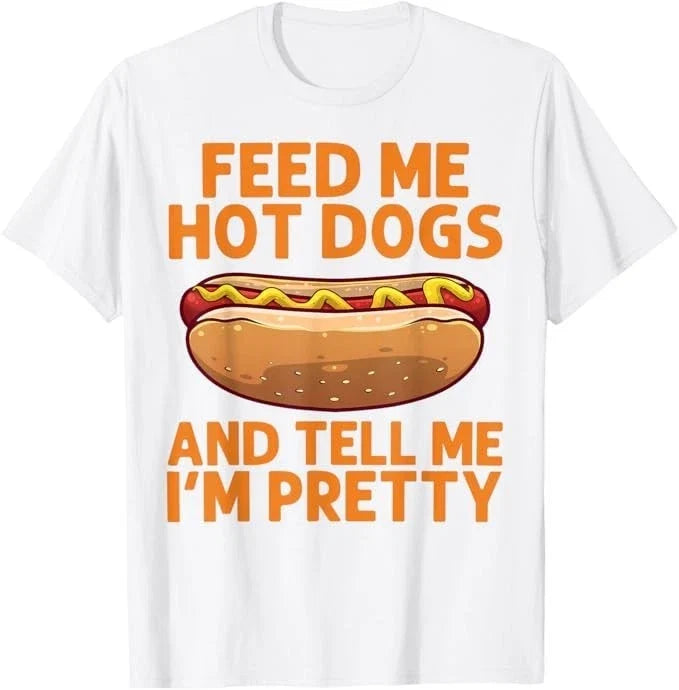 Funny Hot Dog Art for Men Women Kids Hot Dog Stand Hot Dog Unisex