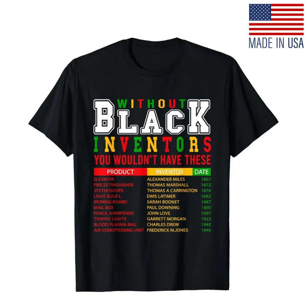 History Of Forgotten Black Inventors Black History Month Unisex