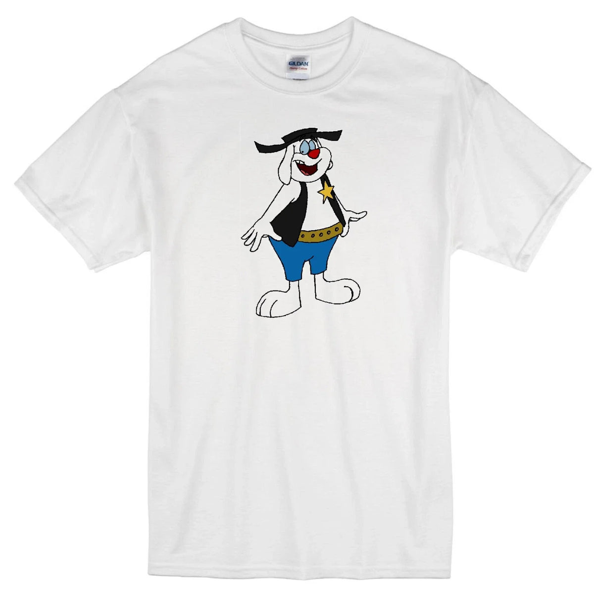 DEPUTY DAWG TERRYTOONS CARTOON DOG CLASSIC VINTAGE RETRO ANIMATION WHITE Unisex