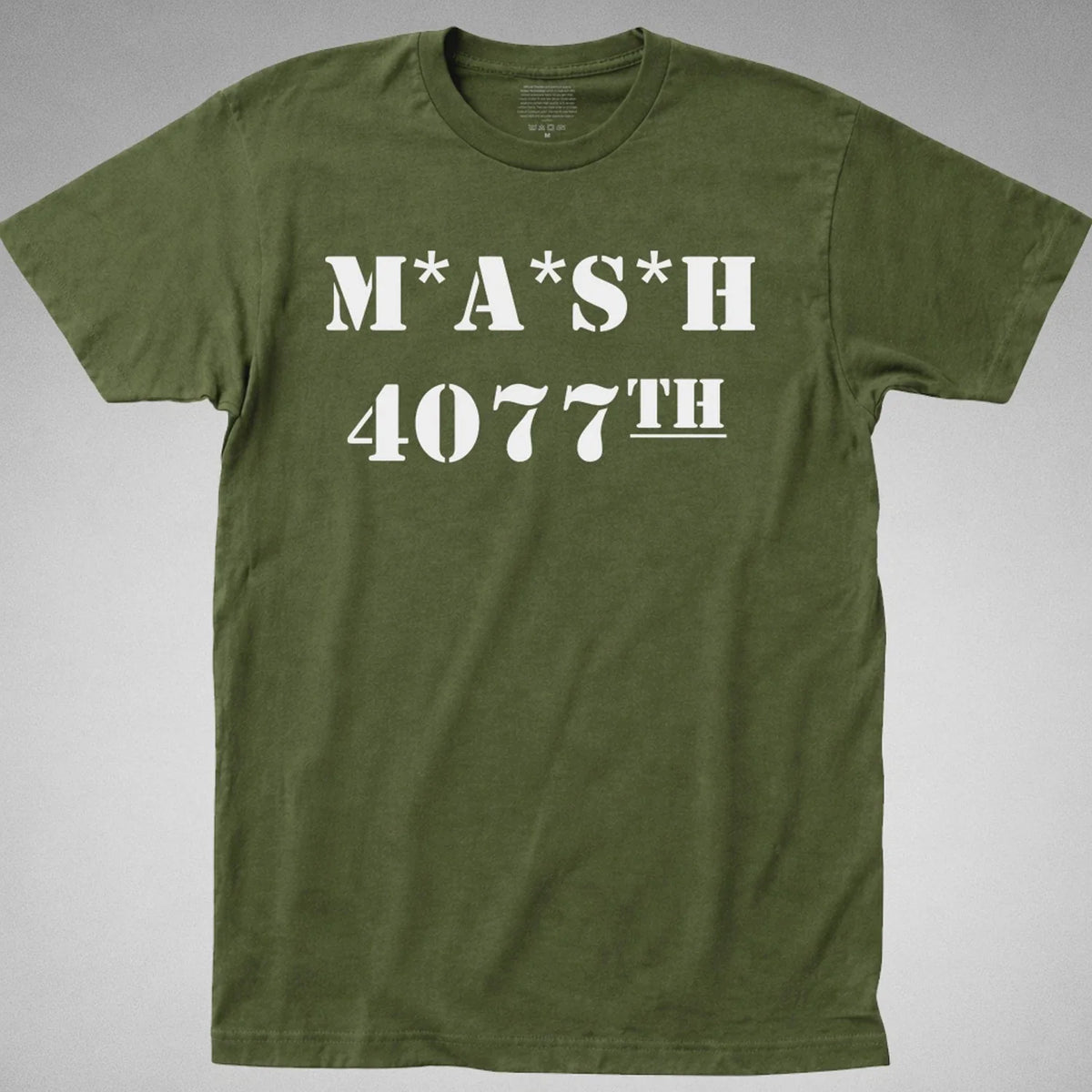 MASH 4077 th Shirt Hospital TV Show Army Military Division Vintage Retro Tee Unisex