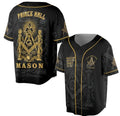 Masonic Look to the East Custom Name Prince Hall 3D Baseball Jersey Size S-5XL Unisex