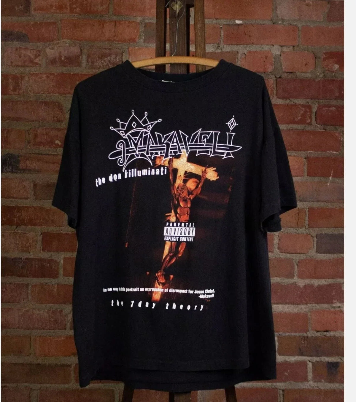 2pac 90s Makaveli RIP Rap Graphic Shirt Unisex Men Women Unisex