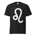 Leo Zodiac Sign T Shirt Astrology Tee Limited Edition Black