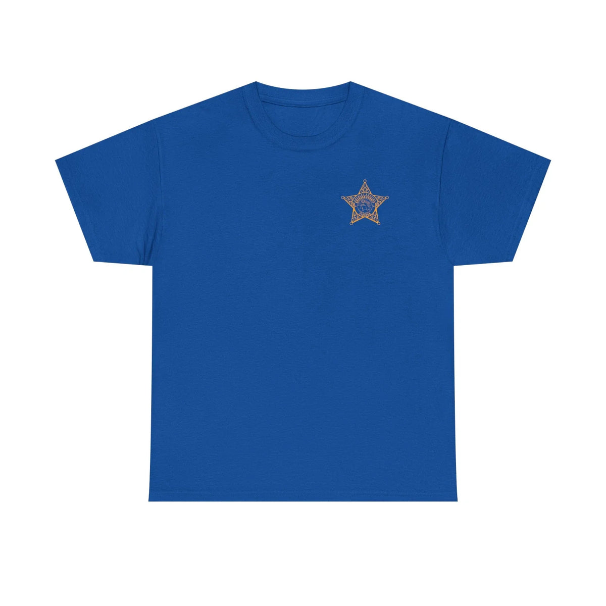 POLICE County Sheriff Brevard Florida- Custom Men's Back and front Tee Unisex