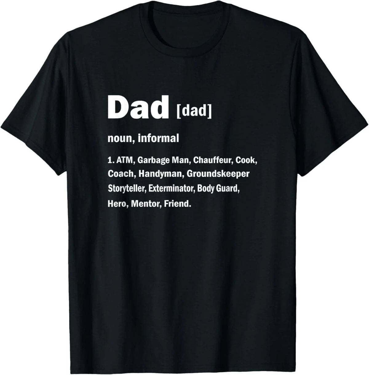 Dad Definition Father's Day Tee Gift Unisex Unisex
