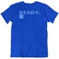 Commodore c64 Ready logo defunct Retro videogame T Shirt Unisex