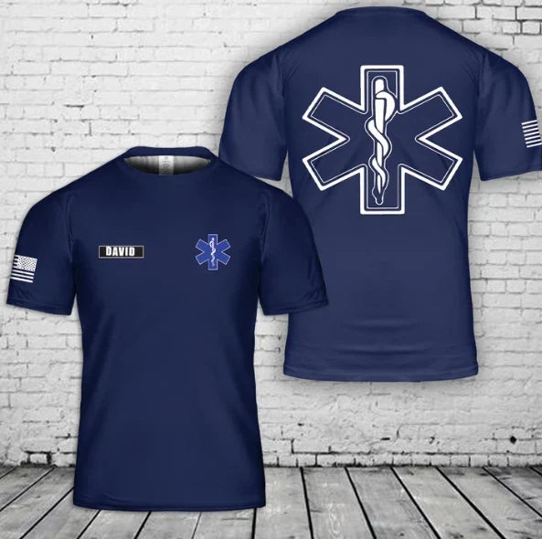Custom EMS EMT Paramedic 3D Unisex