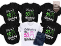 Personalised Year Birthday T‑Shirt – Custom Name for Squad Celebration Gift Tee