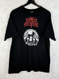 Impaled Nazarene Manifest 2007 Black Metal Band T-Shirt Black Size L Vintage