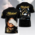 King Pop Michael 3D Tshirt Unisex