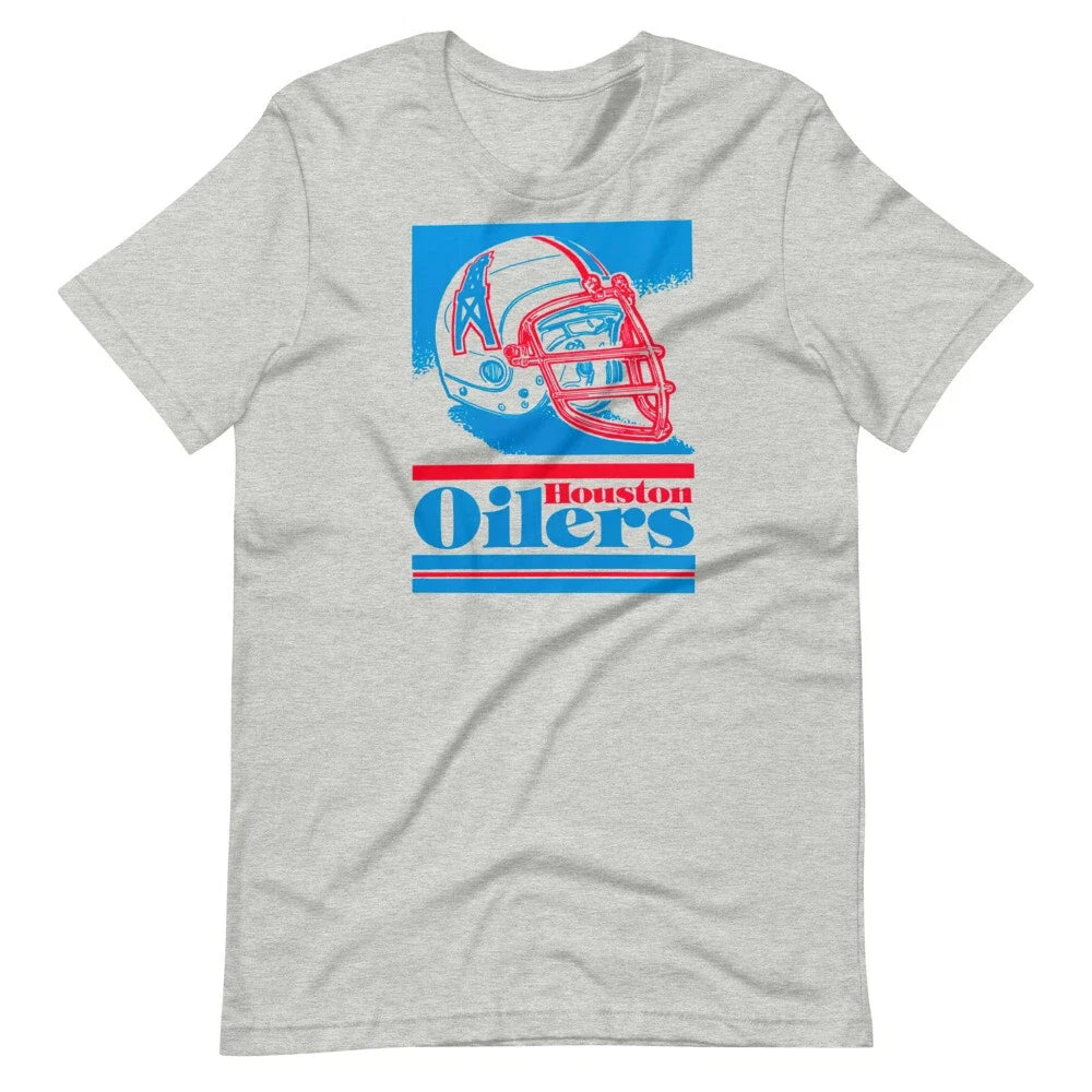 Houston Oilers Football 70s 80s Style Retro Tee Shirt Unisex Unisex
