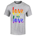 Love is Love Gay Pride LGBTQ+ Rainbow Shirt Unisex