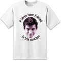 Mens Norman Bates Psycho Best Friend T Shirt Funny Horror Mum Kids Halloween