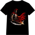 Spartan Warrior T Shirt Gladiator Helmet Roman Greek Soldier Graphic Vintage Tee Unisex