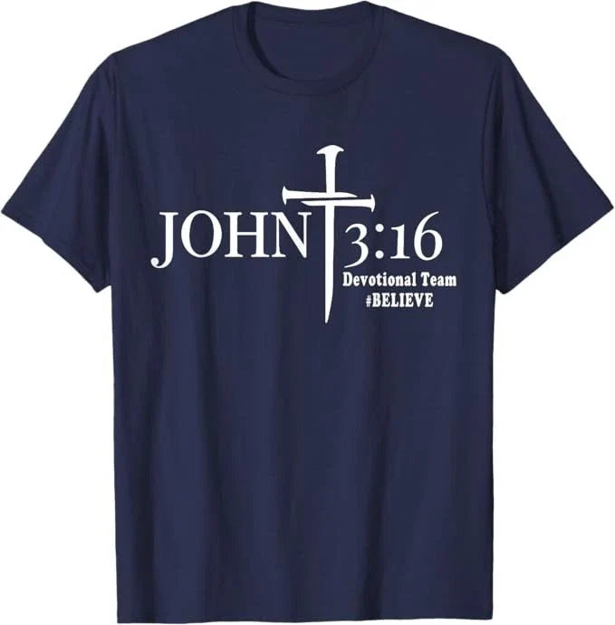 John 3 16 Devotional Team God Christian Unisex