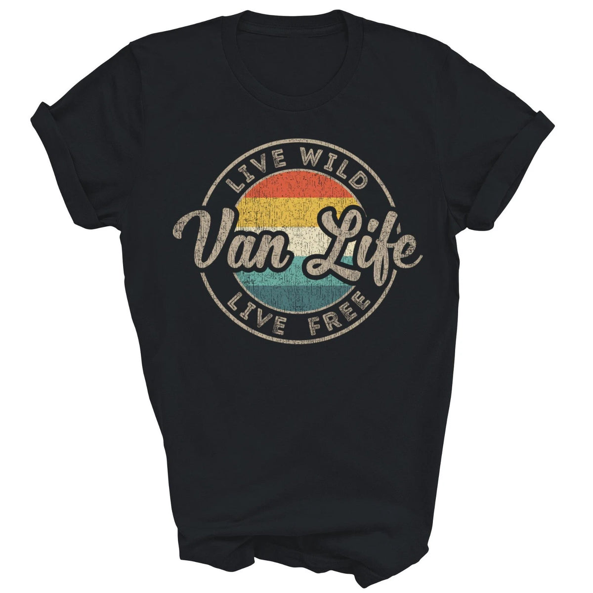 Van Life Vintage Van Dwellers Vanlife Unisex Shirt Gift