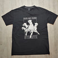 StreetX Men's Black T Shirt XL "Man's Best Friend" Graphic Print Casual Tee
