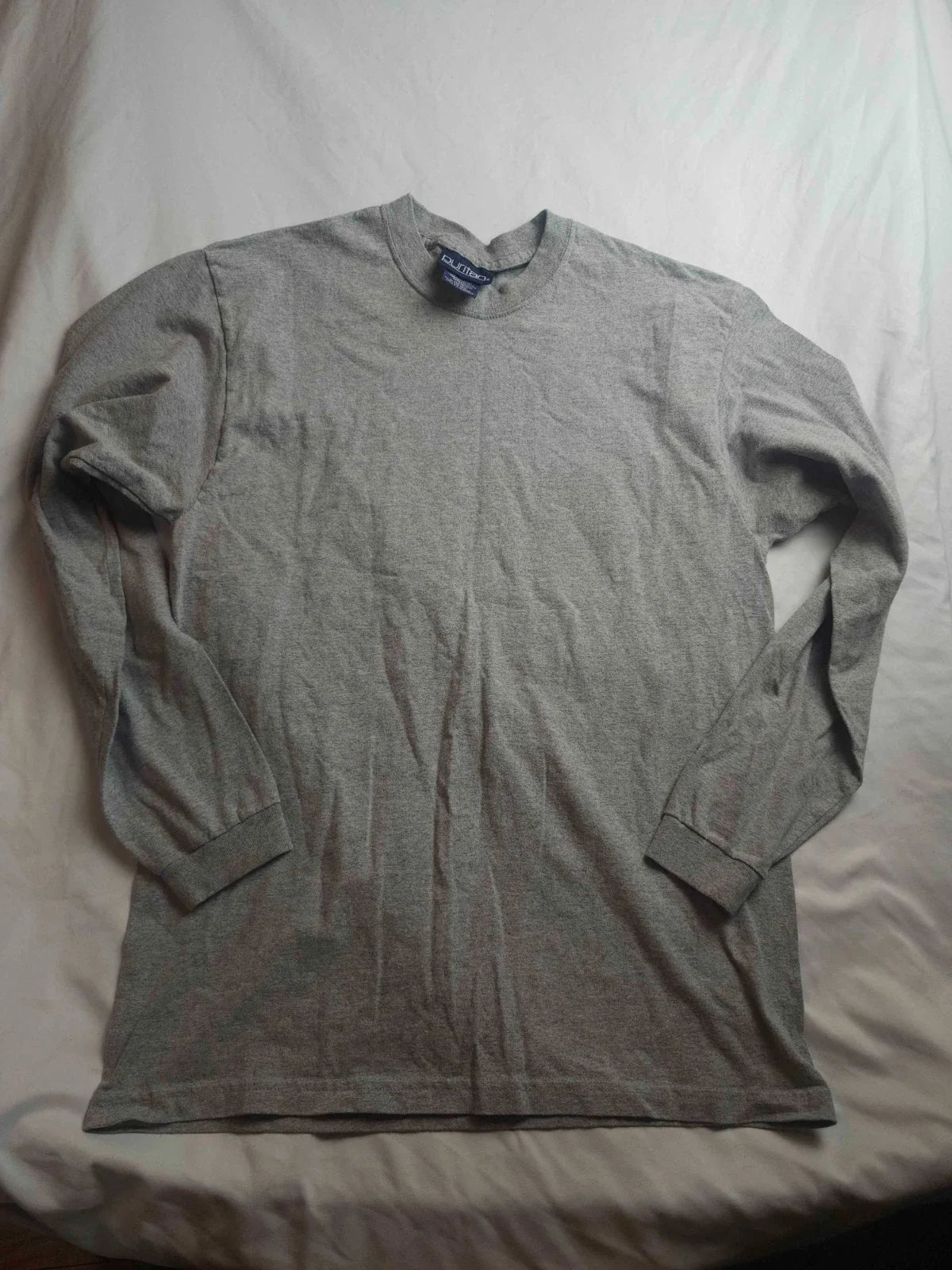 Puritan Mens Medium Gray Minimalist Preppy Basics Dadcore Loungewear Unisex