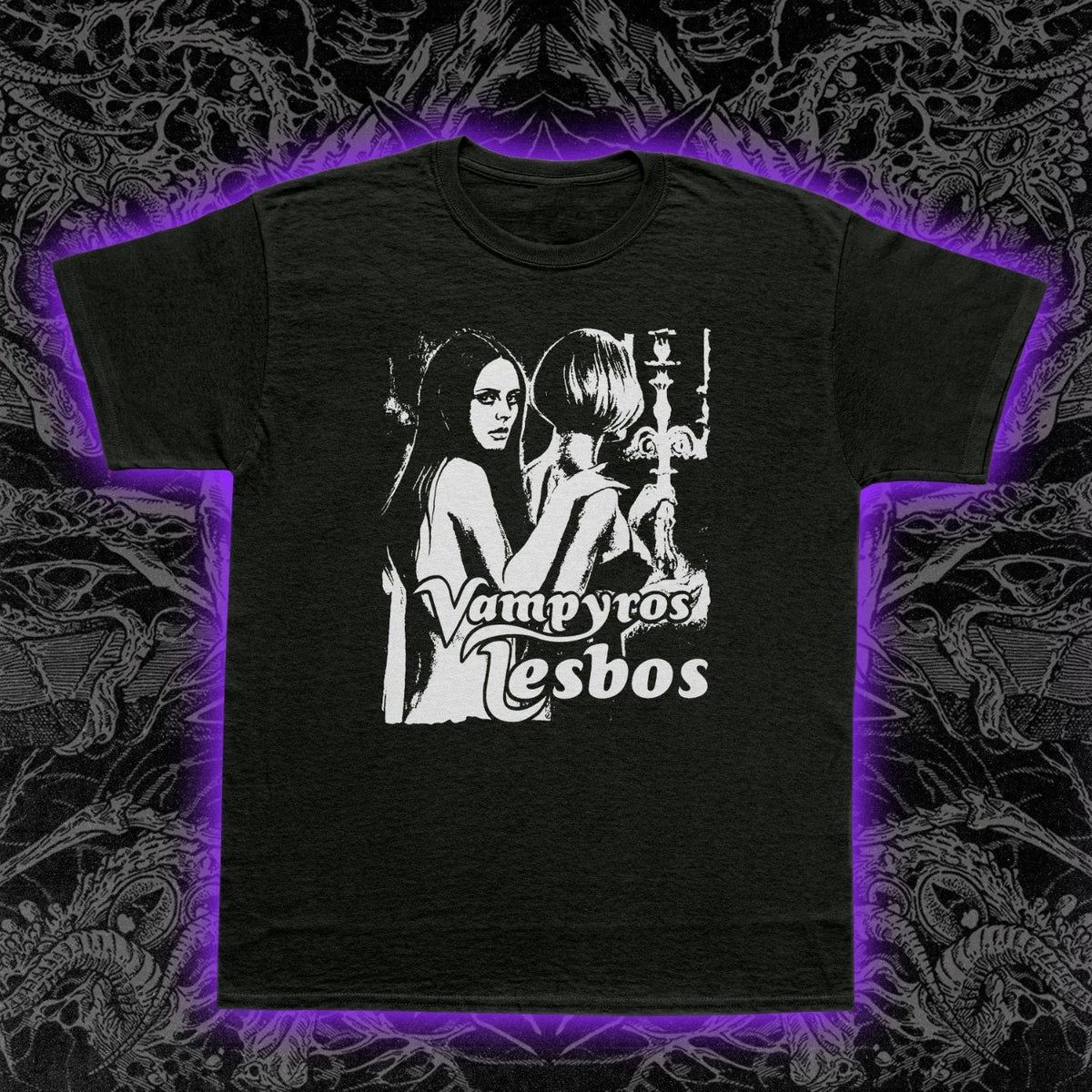 Vampyros Lesbos 1971 Cult Vampire Horror Film Graphic Tee Unisex Unisex