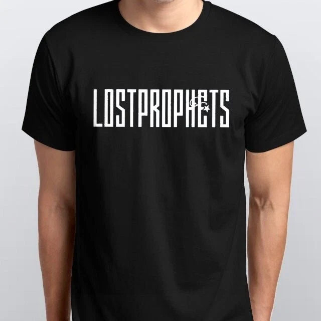 LOSTPROPHETS All sizes S M L XL XXL colours Black, White Unisex