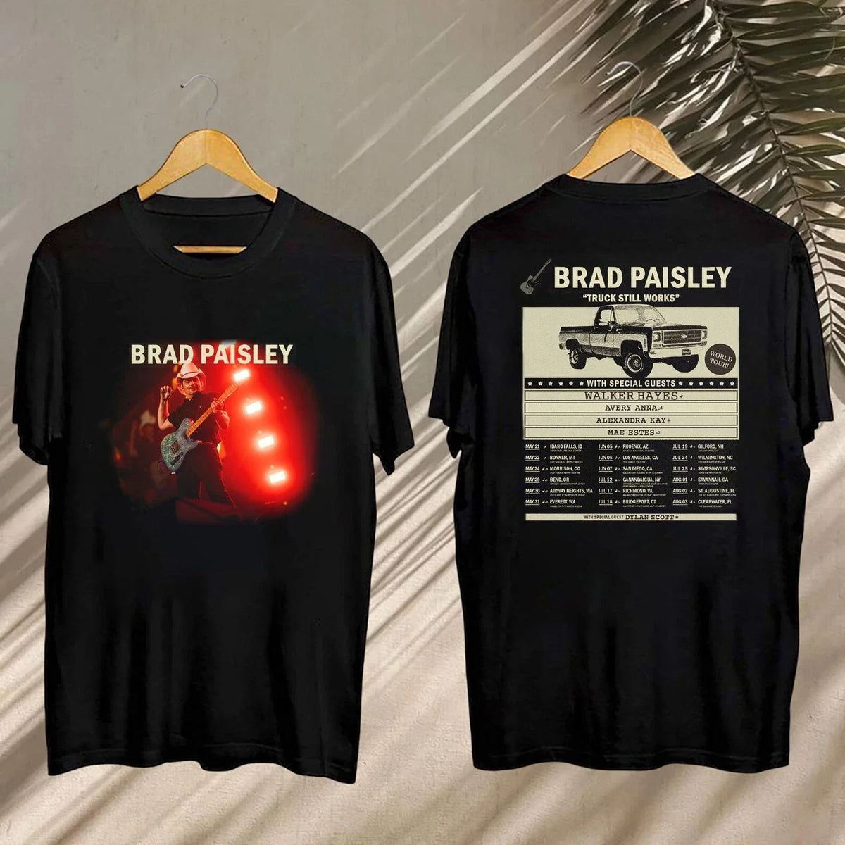 2025 Truck Still Works World Tour Brad Paisley Shirt, Brad Paisley Shirt Unisex