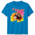 Custom Photo Personalised I Love You Couple Unisex Valentines Gift Unisex