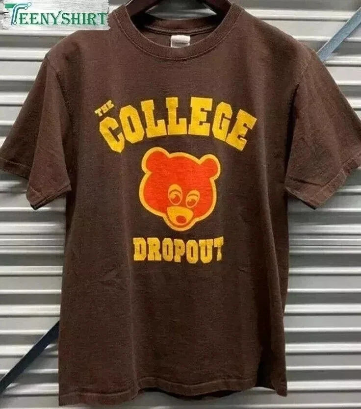 Kanye West The College Dropout Dark Chocolate T shirt Reprint AN49618 Unisex