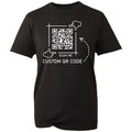 Personalised QR Code Custom Printed Shirt Scan The QR Code Casual Tee Unisex