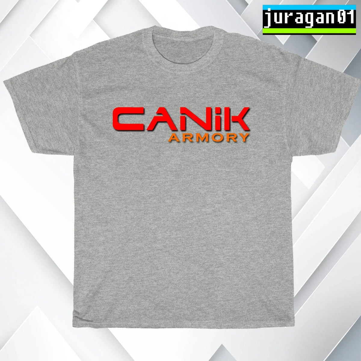 CANIK Superior Firearms Logo Many Colors Size S to 5XL Made in USA Unisex
