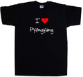 I Love Heart Pyongyang Unisex