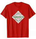 TABASCO NEW sizes S M L XL XXL 3XL 4XL colours Black Red white Unisex