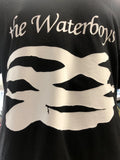 THE WATERBOYS - Black / White Print 100% COTTON Unisex
